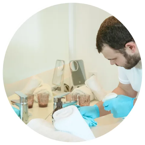 Umfang einer Grundreinigung