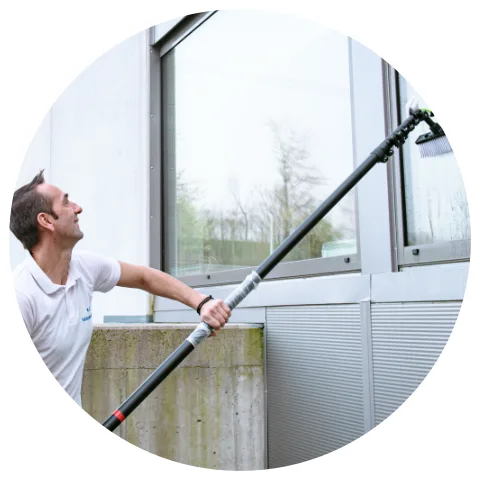 Umfassende Fensterreinigung